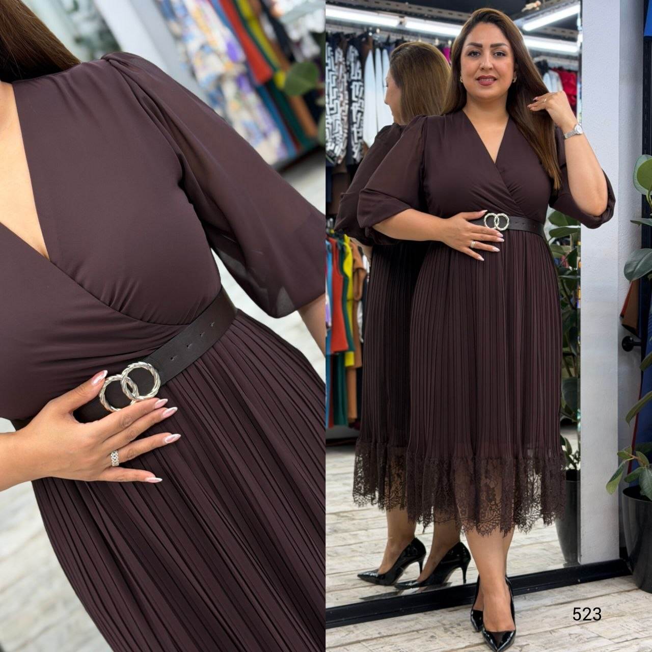 black french lenght dress