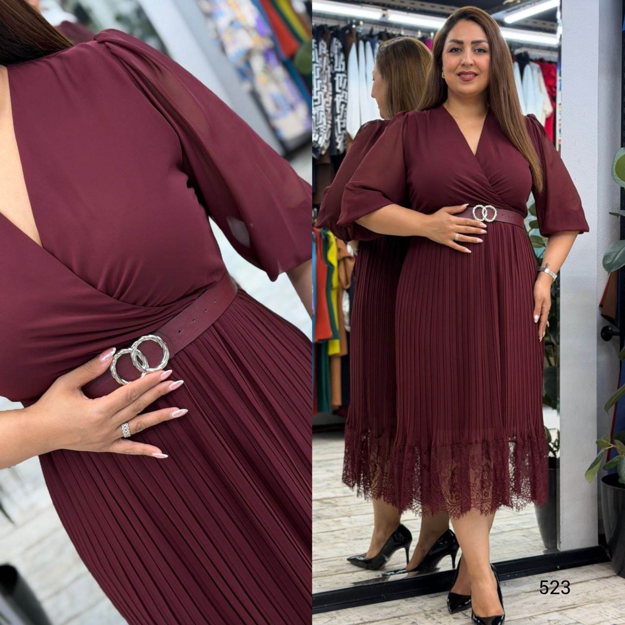 black french lenght dress